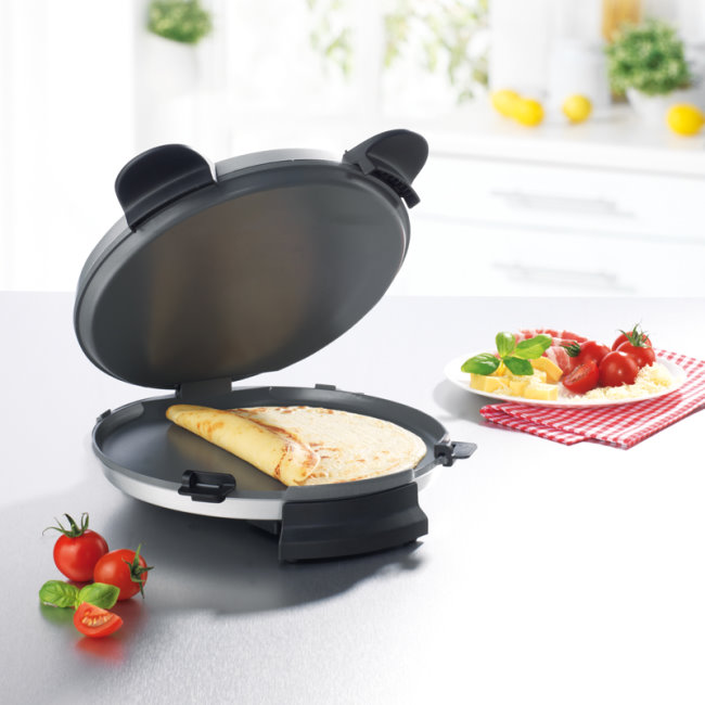 Gourmet Maxx Crêpes Maker Deluxe Pfannkuchen Crepes Gerät Crepeseisen