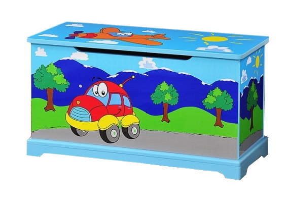 Kesper Kinder Aufbewahrungstruhe Truhe Spielzeugkiste Aufbewahrung Holz