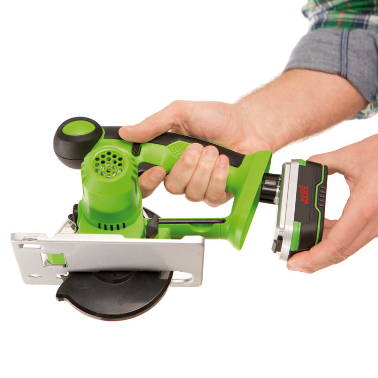 easy! Maxx Handkreissäge Akku Plus Lithium Ionen Akku Säge ...