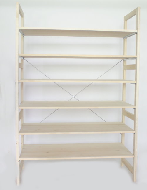 Holzregal Lagerregal Steckregal Werkstatt Regal Holz eBay