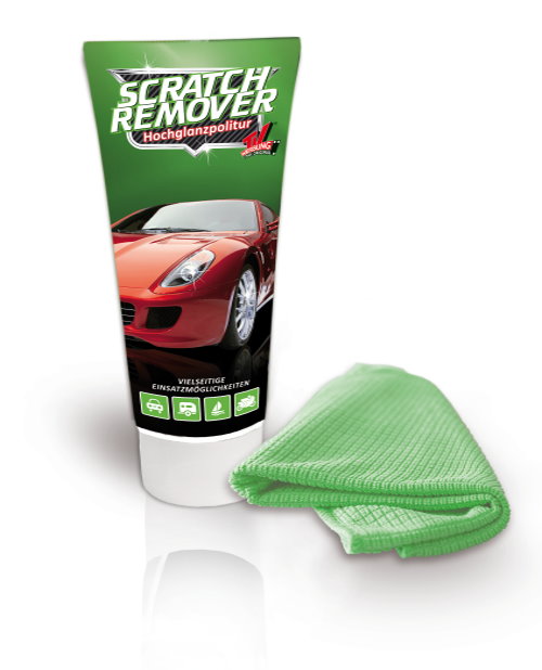 Hochglanzpolitur "Scratch Remover" + Tuch Lack Reparatur Auto Kratzer Entferner