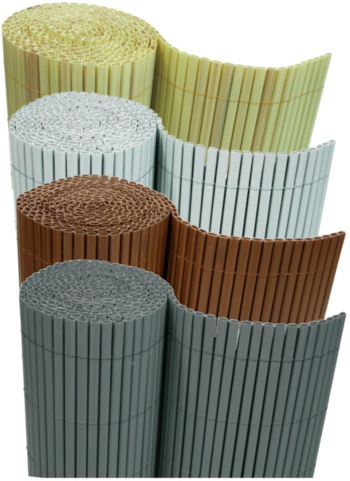 PVC Sichtschutzmatte Balkon Sichtschutz Windschutz Gartenzaun 4m