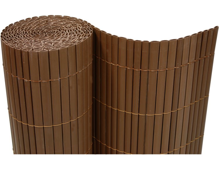 PVC Sichtschutz Braun 0,9x3m - Balkonblende Für Mehr Privatsphäre