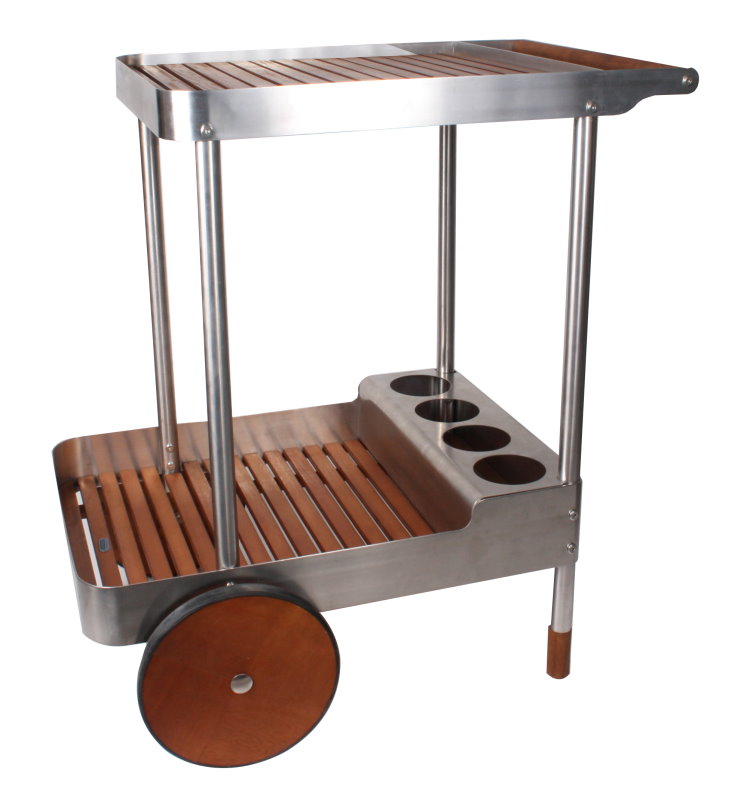{Küchenwagen edelstahl
86} Belardo by Landmann Edelstahl Holz Servierwagen Küchenwagen ... | {Küchenwagen edelstahl
86}