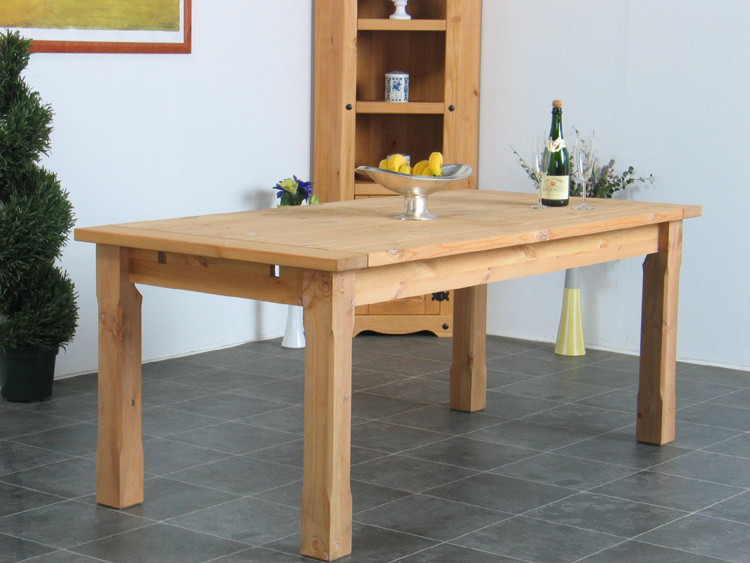 Esstisch Tisch Loom Esszimmertisch Kiefer massiv gelaugt ...